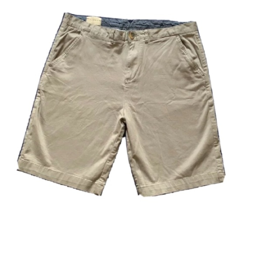 Jachs sz 34 dark grey flat front casual shorts men